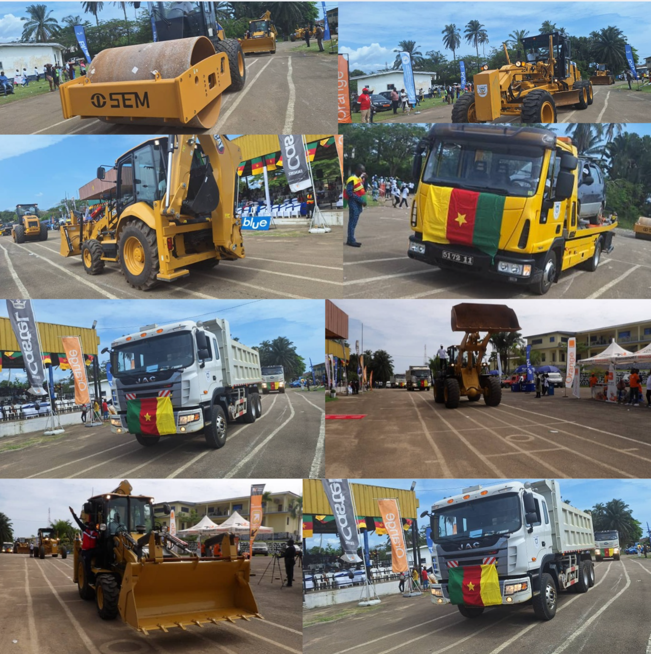 Célébration des travailleurs: la Ville de Kribi présente officiellement ses engins de Travaux Publics